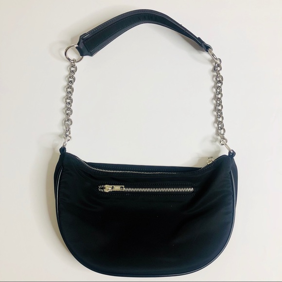 Brandy Melville Handbags - SOLD Brandy Melville Black Nylon Shoulder Bag